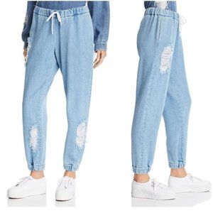 KSENIA SCHNAIDER denim Jogger jeans sz S